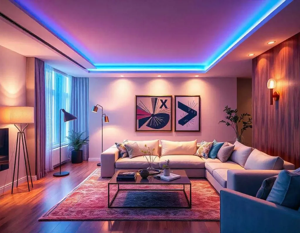 interiorismo-salon-iluminacion-ambiental.en rd